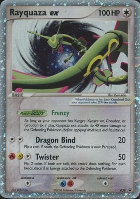 Rayquaza EX Holo Promo 39