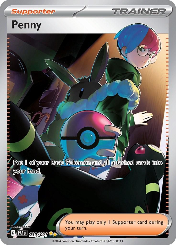 Penny Full Art Holo Paldean Fates 239/91