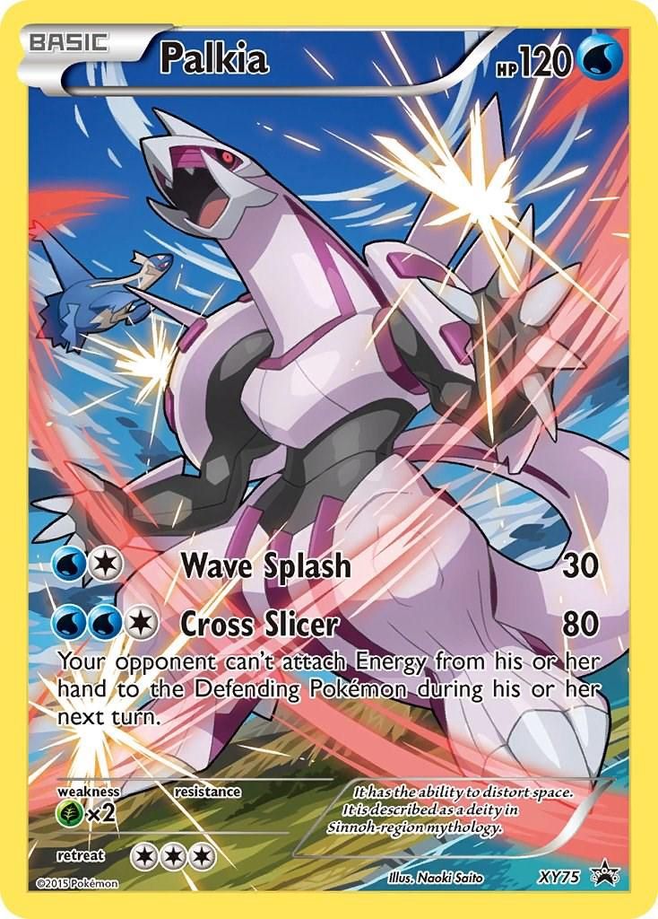 Palkia Full Art Holo Promo XY75