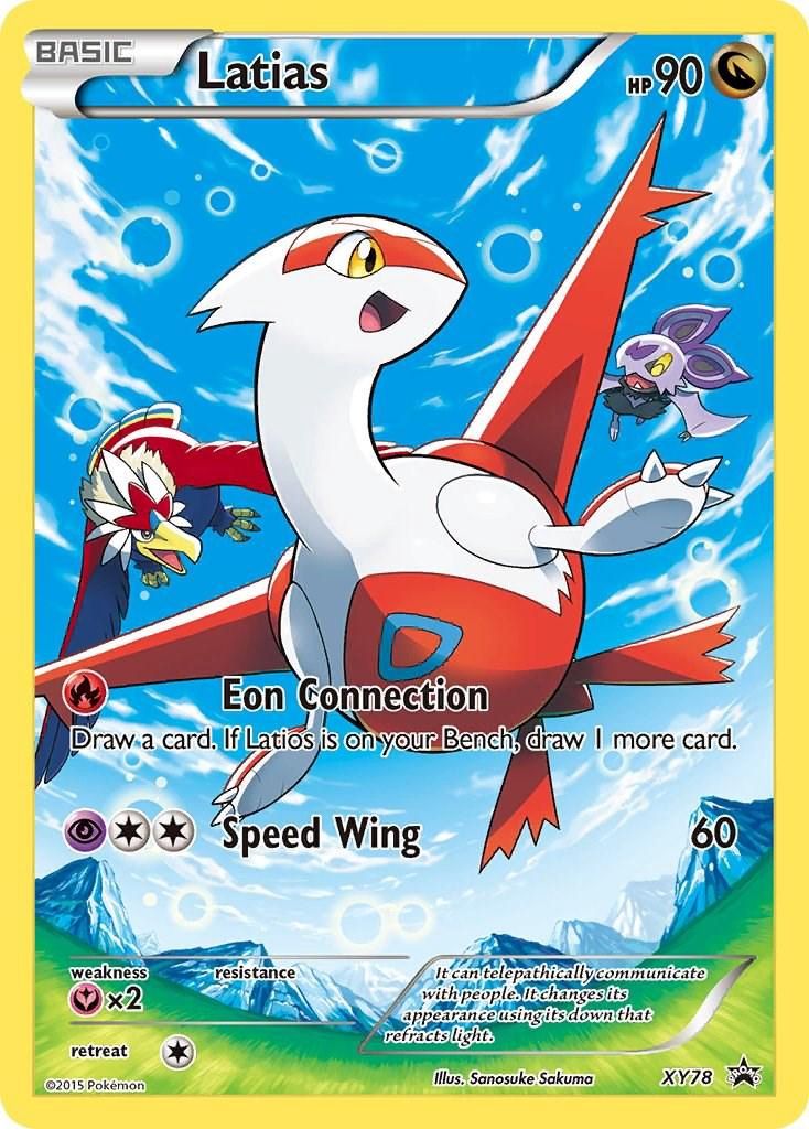 Latias Full Art Holo Promo XY78