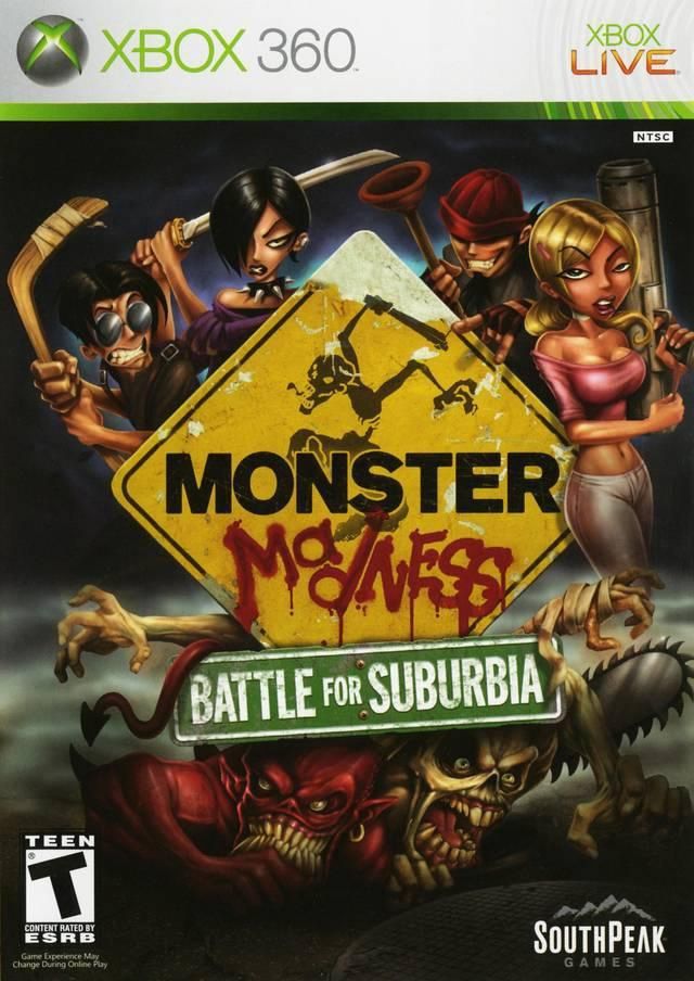 Monster Madness Battle for Suburbia for Xbox 360
