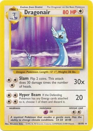 Dragonair Base Set 18/102