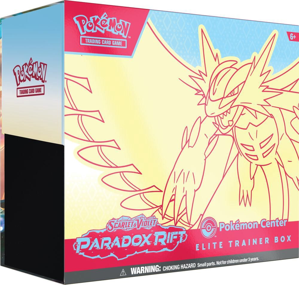 Elite Trainer Box Paradox Rift Pokemon Center Exclusive