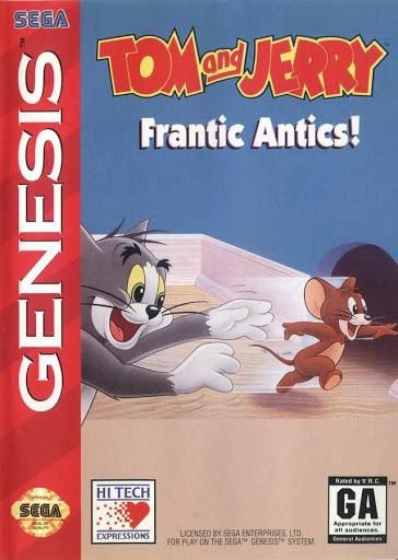 Tom and Jerry Frantic Antics for Genesis