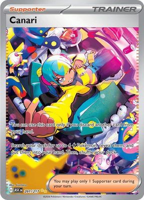 Canari Full Art Holo Ascended Heroes 291/217