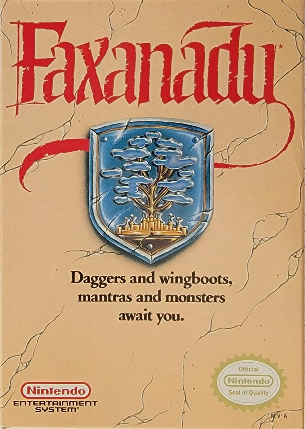 Faxanadu for NES