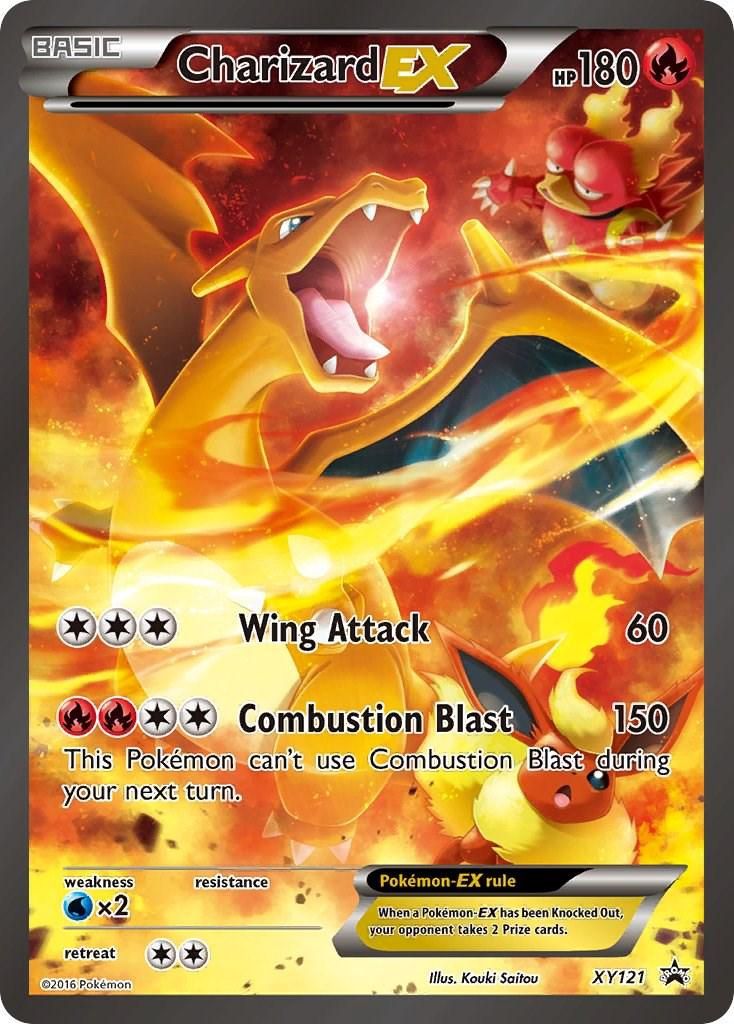 Charizard EX Full Art Holo Promo XY121