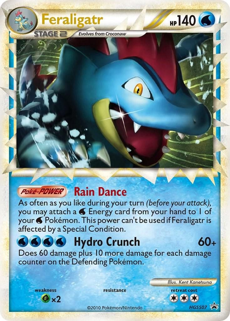 Feraligatr Prime Holo Promo HGSS07