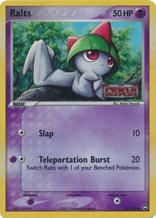 Ralts Stamped Holo Power Keepers 59/108