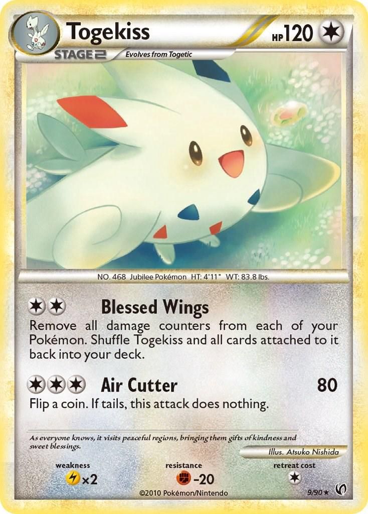 Togekiss Holo Undaunted 9/90