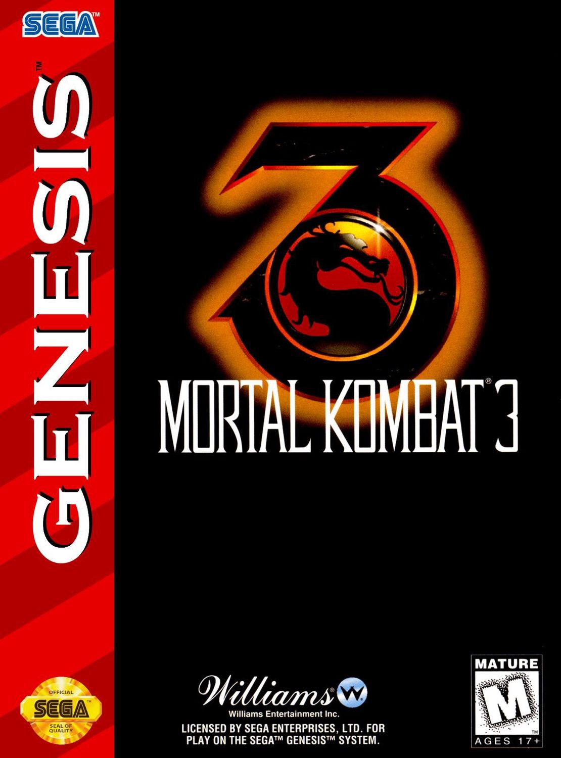 Mortal Kombat 3 for Genesis