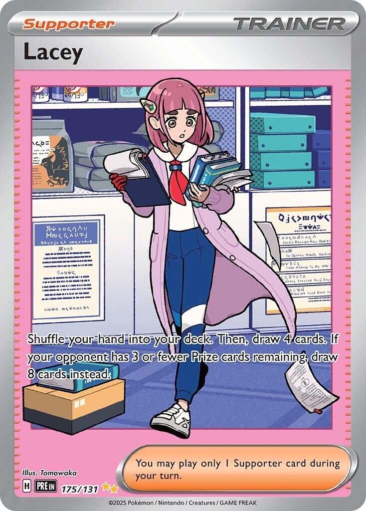 Lacey Full Art Holo Prismatic Evolutions 175/131