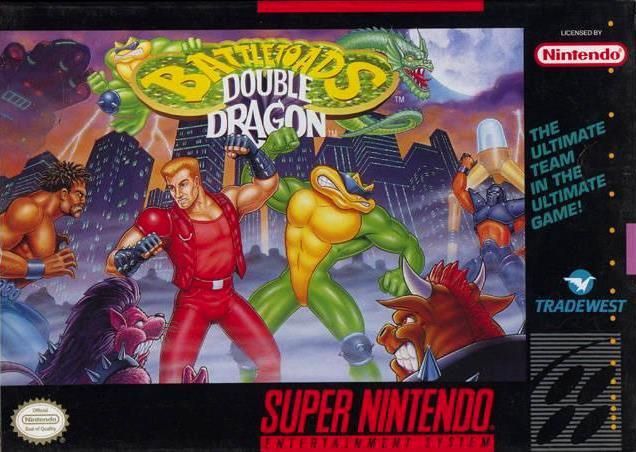 Battletoads and Double Dragon The Ultimate Team for SNES