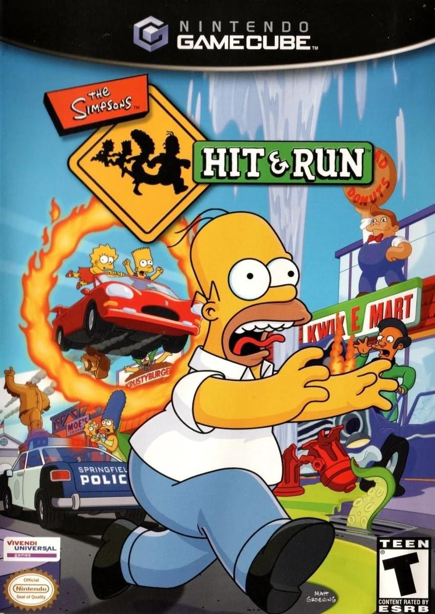 The Simpsons Hit and Run for GameCube