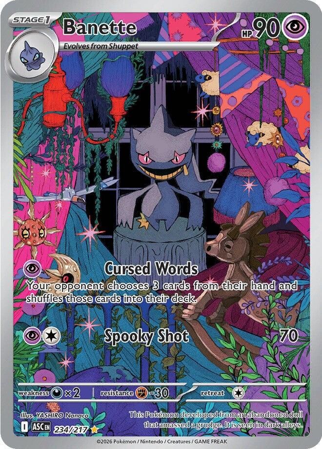 Banette Full Art Holo Ascended Heroes 234/217