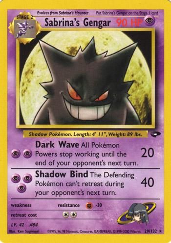 Sabrina's Gengar Gym Challenge 29/132