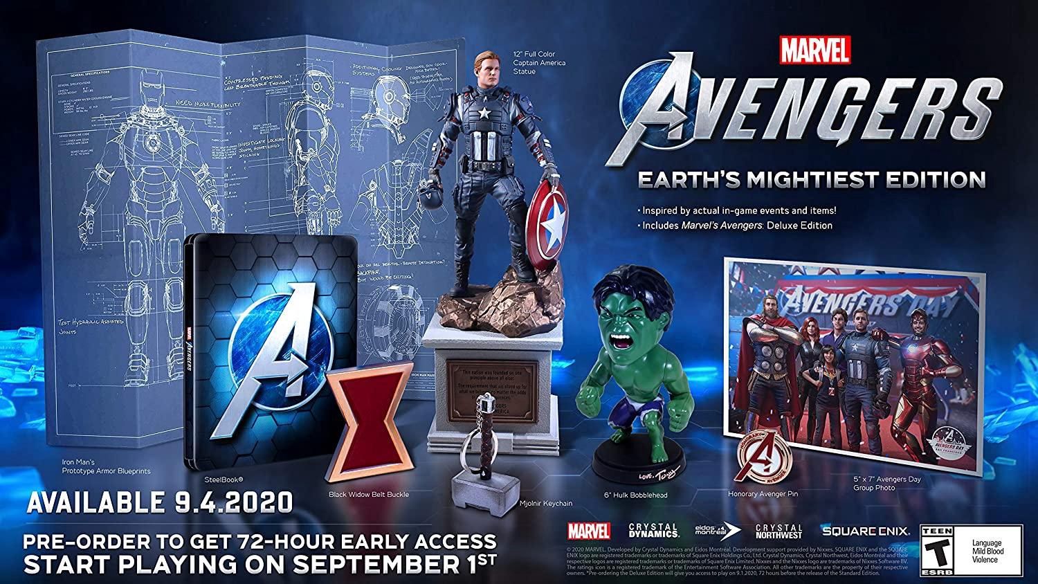 Marvel Avengers Steelbook Edition for PS4