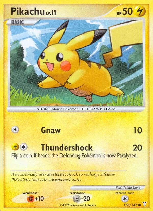 Pikachu Reverse Holo Supreme Victors 120/147