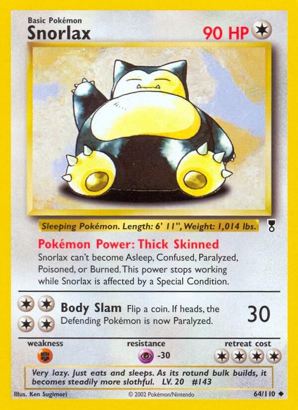 Snorlax Legendary Collection 64/110
