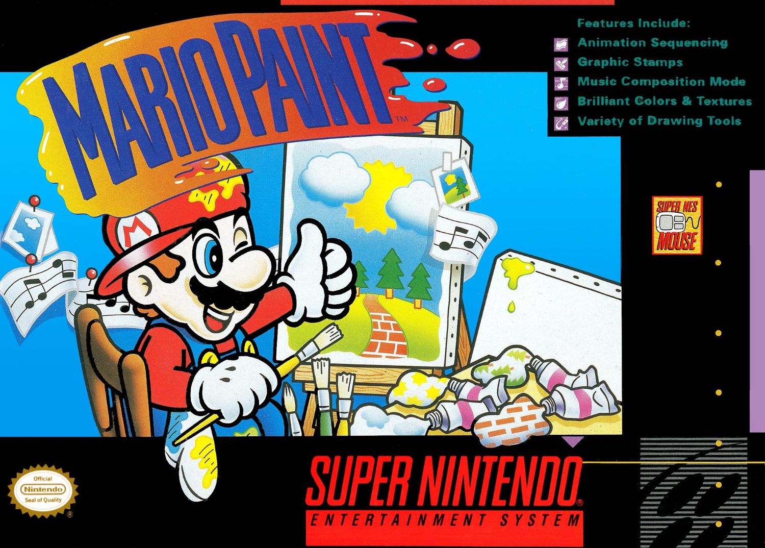 Mario Paint for SNES
