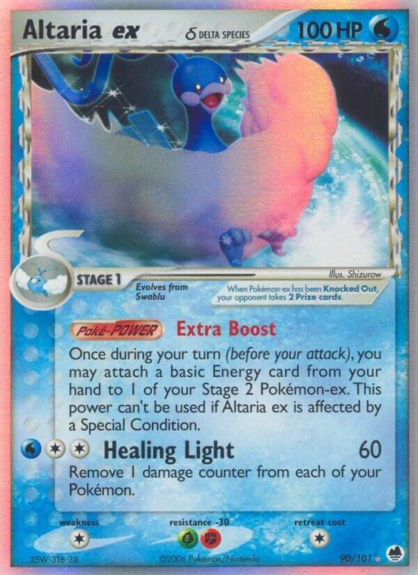 Altaria EX Delta Species Holo Dragon Frontiers 90/101