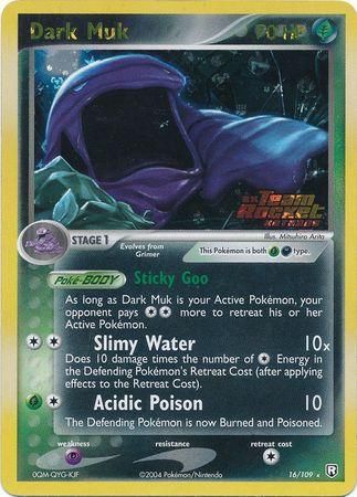 Dark Muk Stamped Holo Team Rocket Returns 16/109