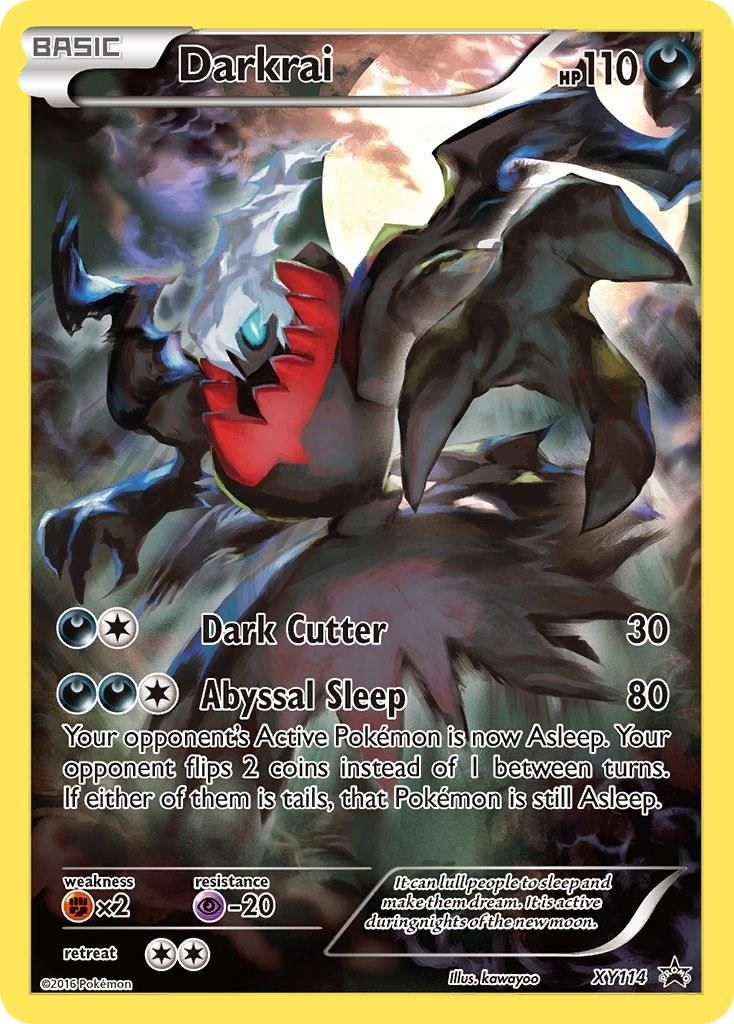 Darkrai Full Art Holo Promo XY114