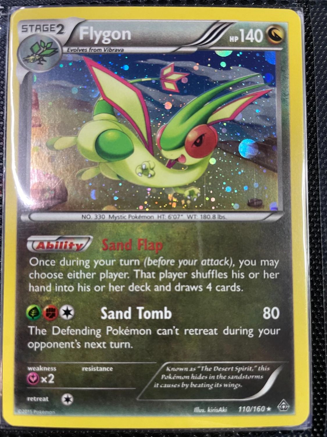 Flygon Cosmos Holo Primal Clash 110/160