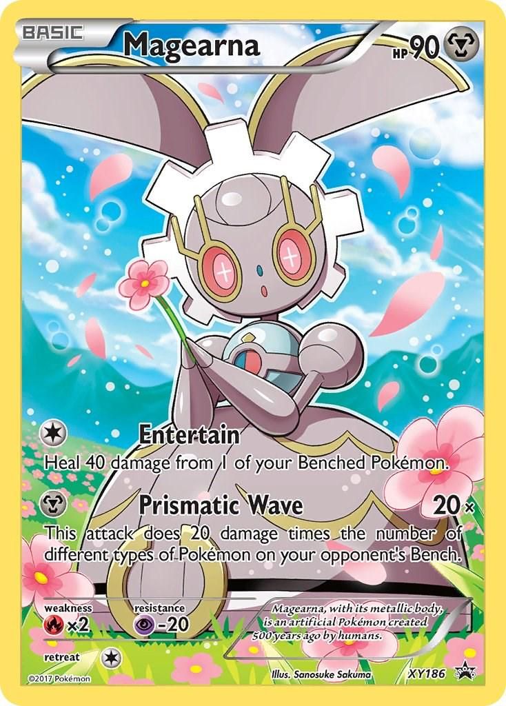 Magearna Full Art Holo Promo XY186