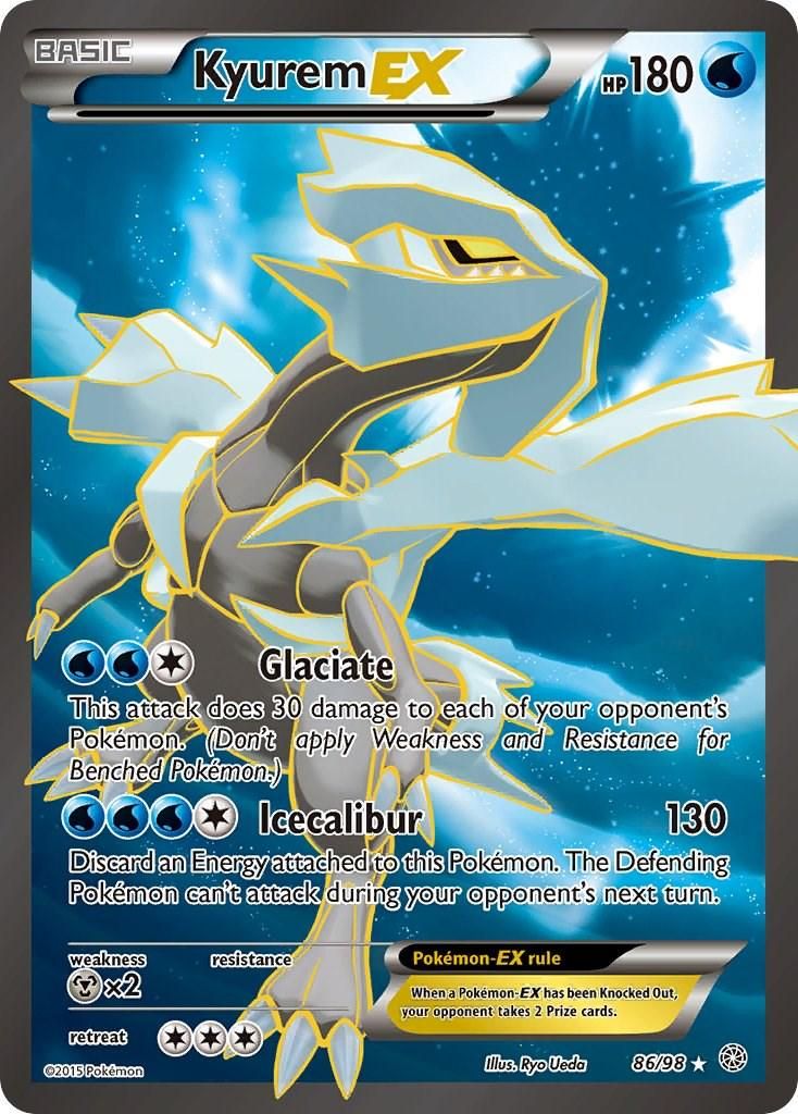 Kyurem EX Full Art Holo Ancient Origins 86/98
