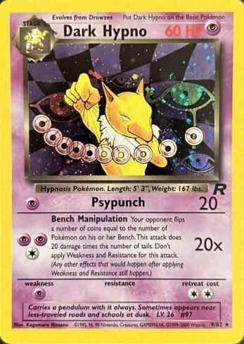 Dark Hypno Team Rocket 9/82