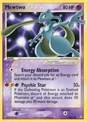 Mewtwo Star Holo Holon Phantoms 103/110