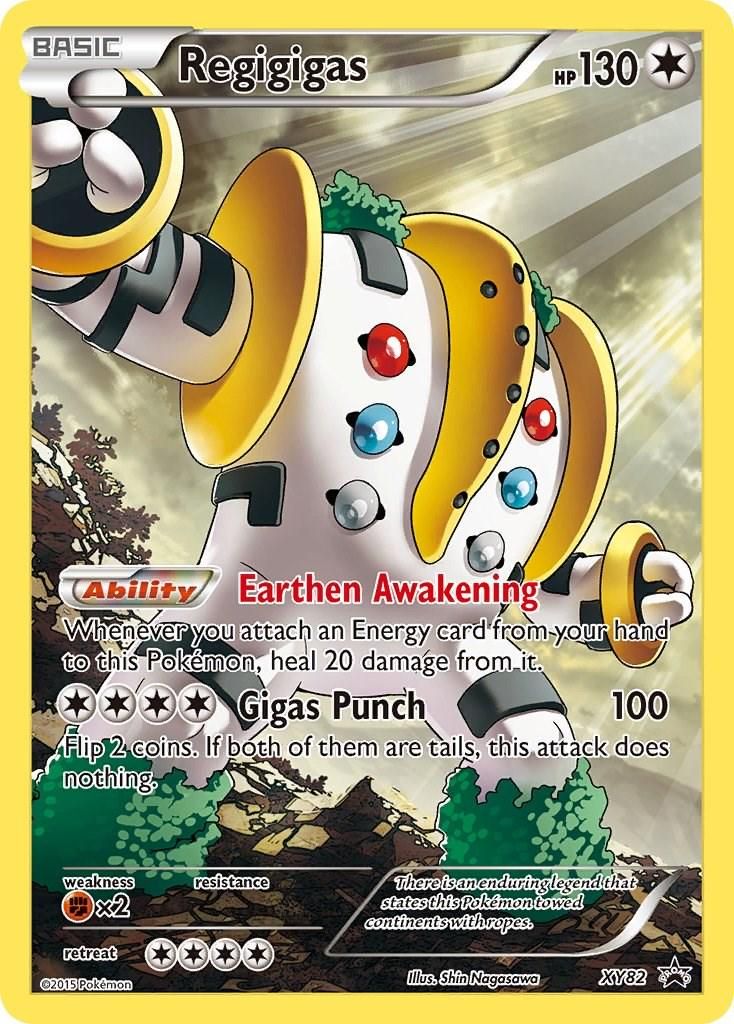 Regigigas Full Art Holo Promo XY82