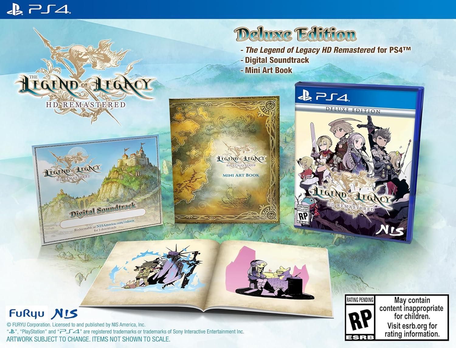 Legend of Legacy HD Remastered Deluxe Edition for Xbox One