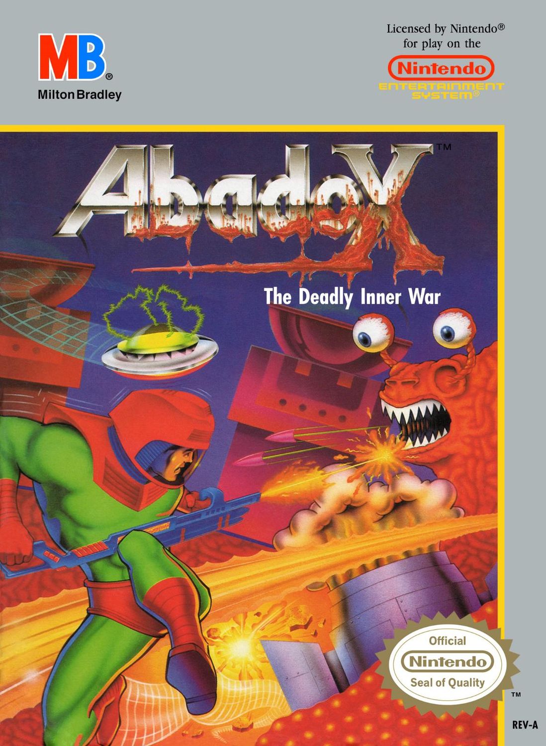 Abadox for NES