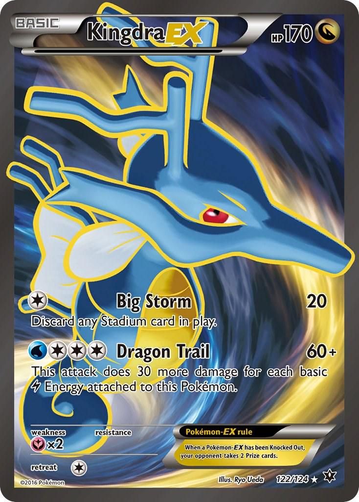 Kingdra EX Full Art Holo Fates Collide 122/124