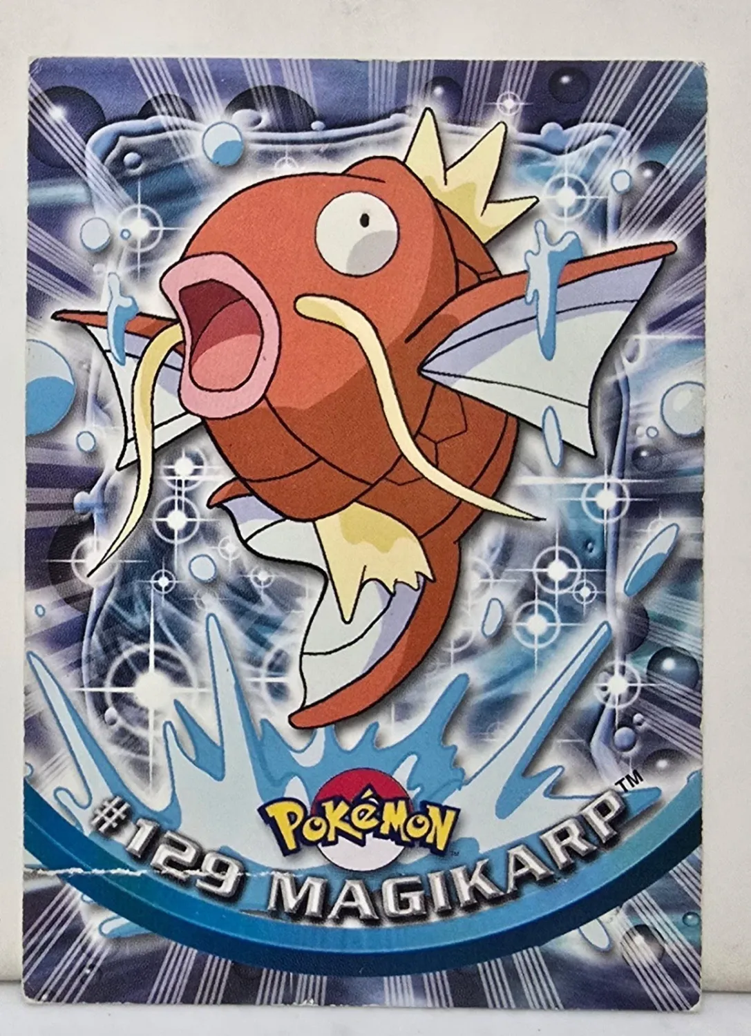 Magikarp Foil Topps 2000 TV #129