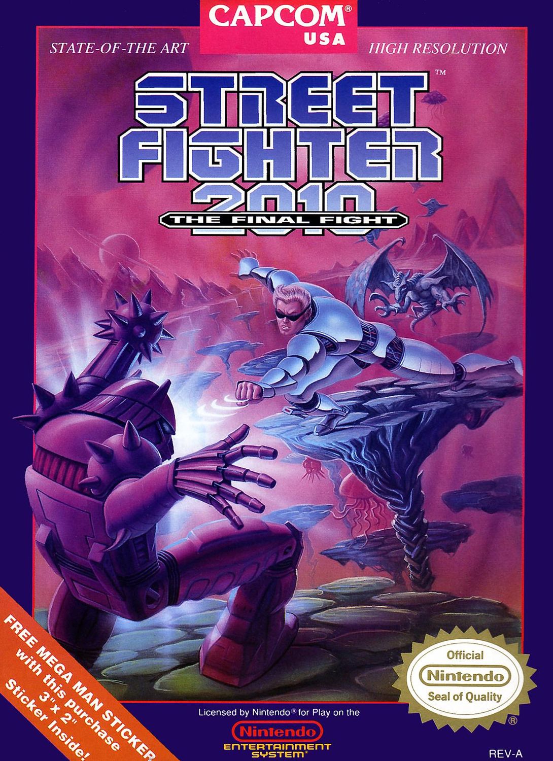 Street Fighter 2010 the Final Fight for NES