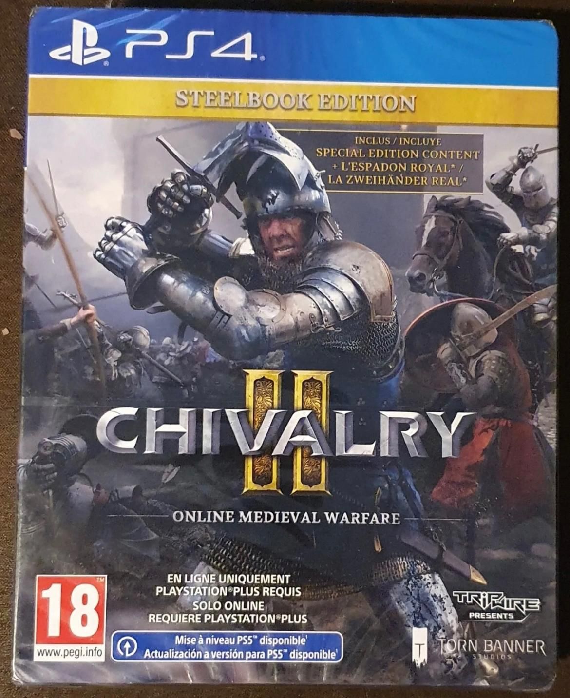 Chivalry II 2 Steelbook Edition for PS4