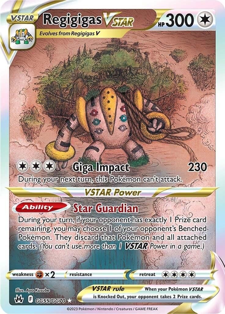 Regigigas Full Art Holo  Crown Zenith GG55/GG70