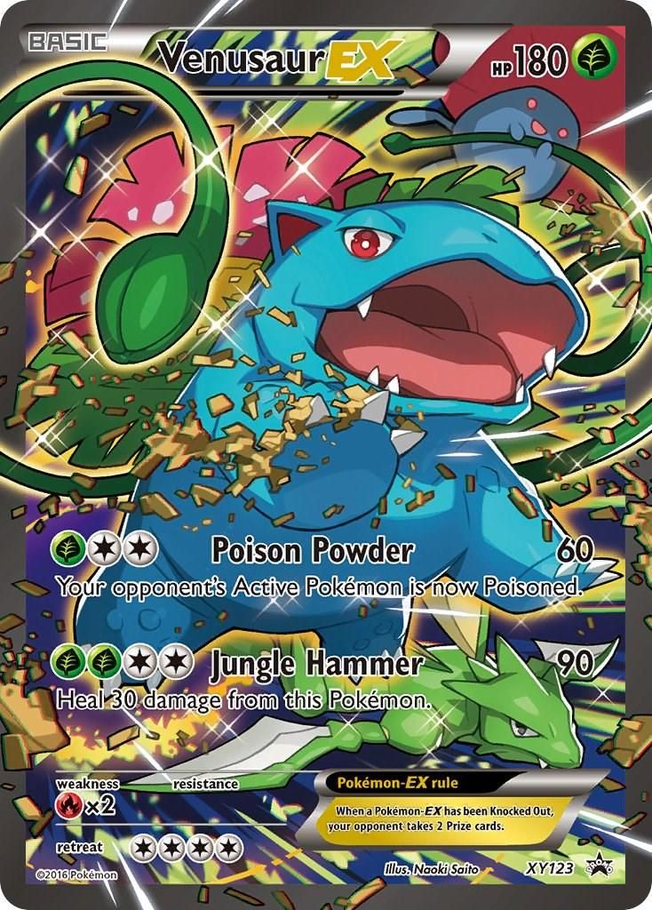 Venusaur Full Art Holo Promo XY117