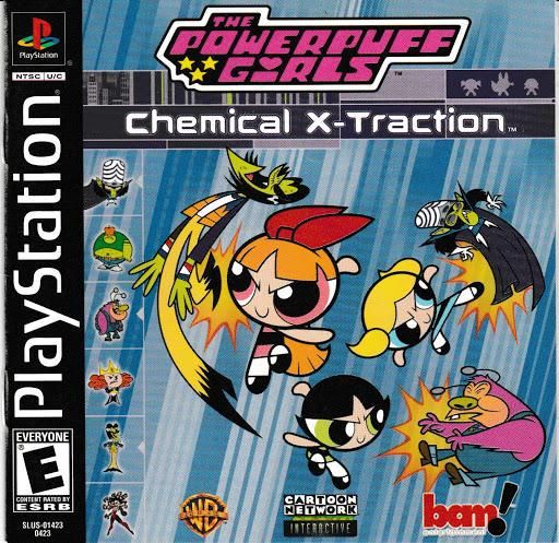 Powerpuff Girls Chemical X-Traction for PS1