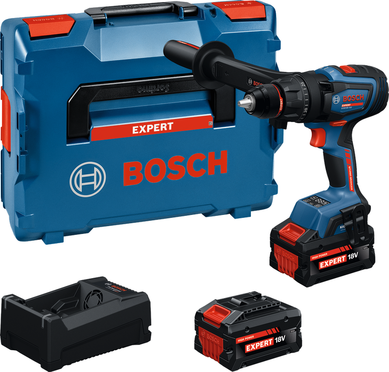 Akku-Bohrschrauber EXSR18V-150 (2xEXBA18V-80; GAL12V/18V-80C ; L-Boxx)