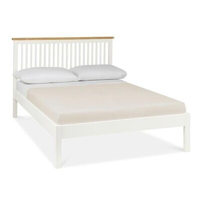 Georgia two tone low foot end bed frame