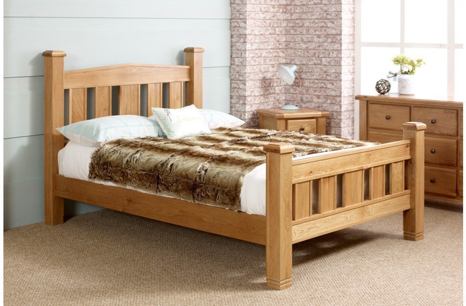 Woodstock wooden 2024 bed frame