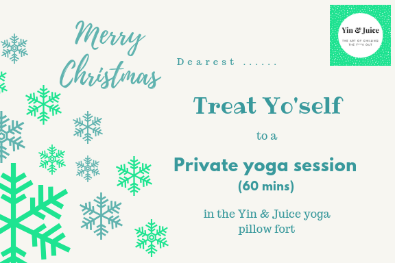 Gift Certificate - Private Yoga Session (60 mins) GV001