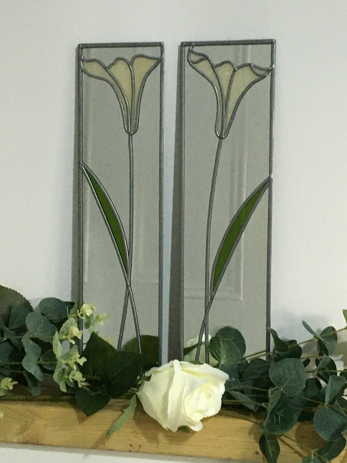 Trumpet 2 10x40cm Pair