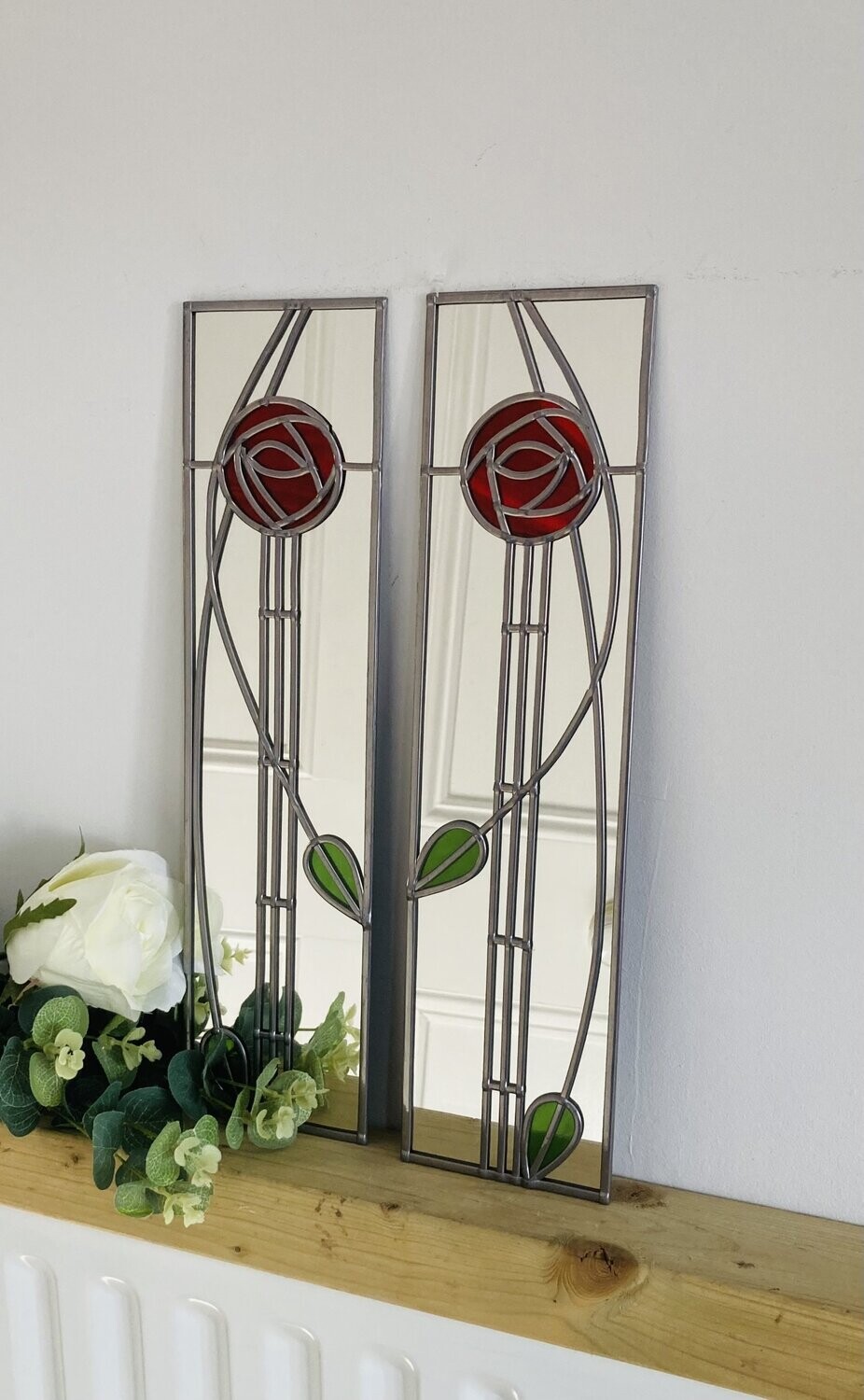 Rose 8 10x40cms pair