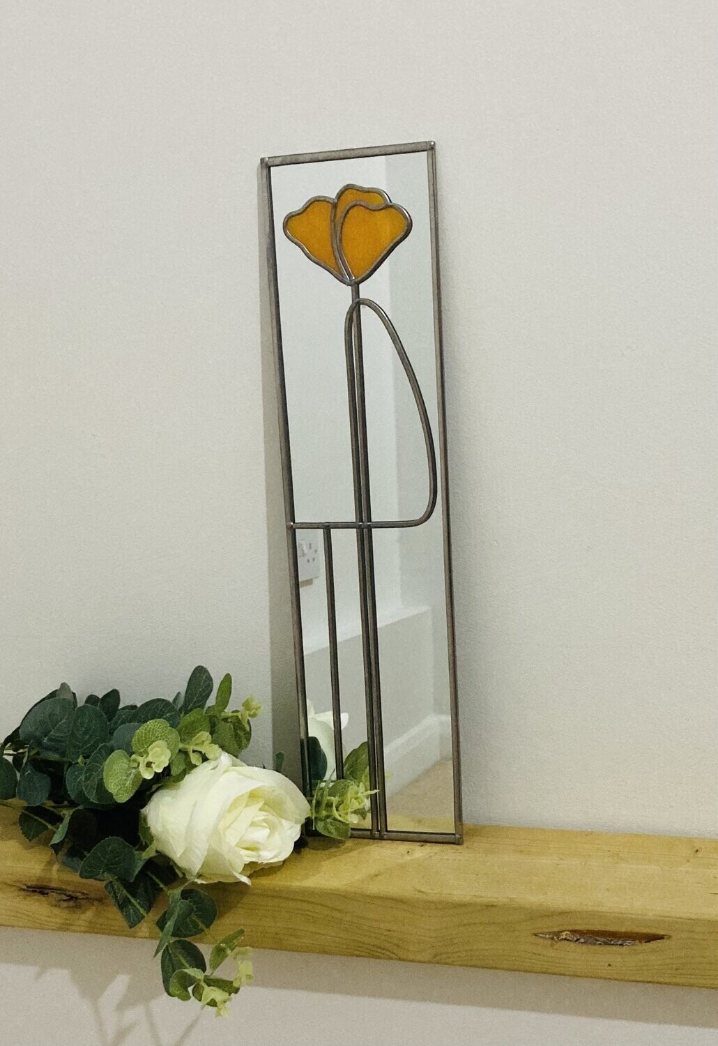 Poppy 5 Yellow 10x40cms