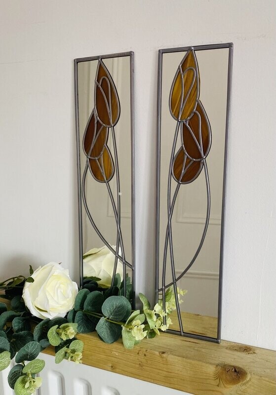 Tulips  10x40cm Pair